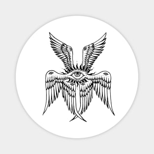 Seraphim (Black line) Magnet